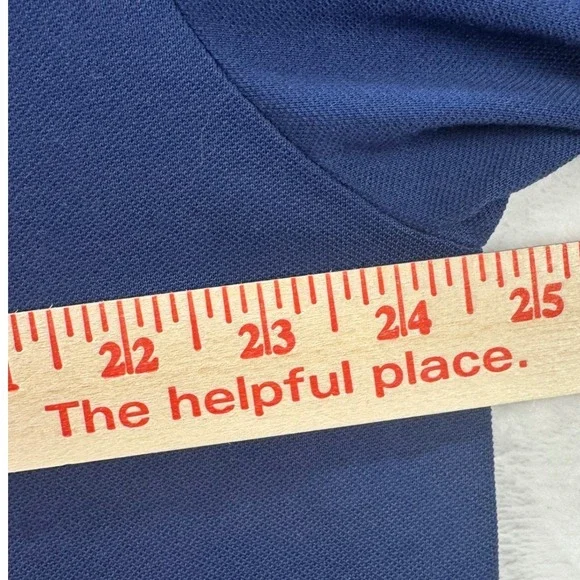Tommy Bahama Relax Polo Shirt Mens XL Blue Pima Cotton Blend Short Sleeve - Picture 6 of 7